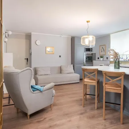 Daire Citystay Elegancki Apartament Z Parkingiem Sopot